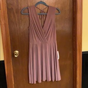 V-neck party dress
